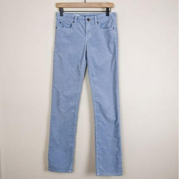 *Gap 1969 Real Straight Light Blue Corduroy Pants - Picture 1 of 10